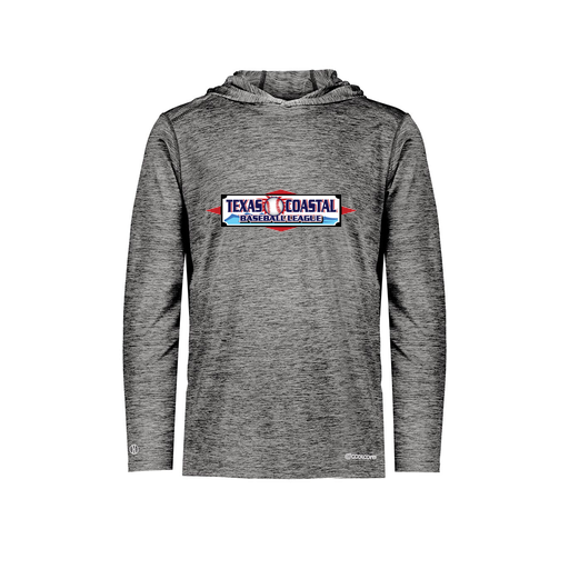 [FOLHCGBK-AS-LOGO1] Decker Men's Charge Hoodie (Adult S, Black, Logo 1)