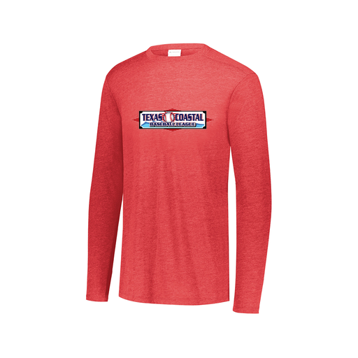 [3075.V96.XS-LOGO1] Men's LS Ultra-blend T-Shirt (Adult XS, Red, Logo 1)